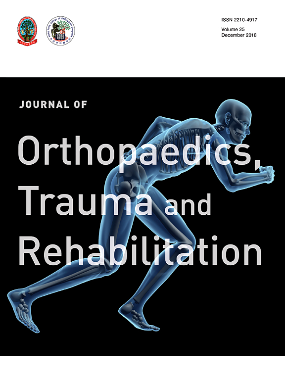 Go to journal home page - Journal of Orthopaedics, Trauma and Rehabilitation